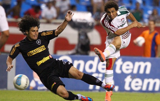 wellington nem fluminense x botafogo (Foto: Ivo Gonzalez /Globo)