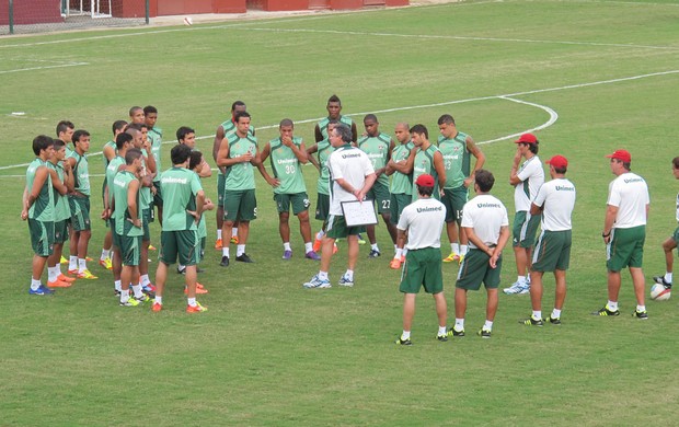 Fluminense se reapresenta nas Laranjeiras (Foto: Rafael Cavalieri/Globoesporte.com)