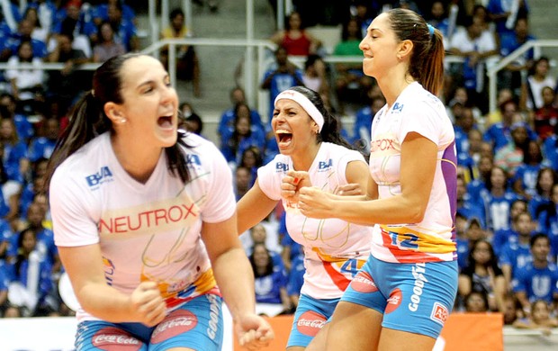 Vôlei Futuro Superliga Rio de Janeiro comemoração (Foto: Divulgação)