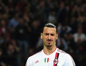 ibrahimovic milan - MilanX Barcelona (Foto: Agência AFP)