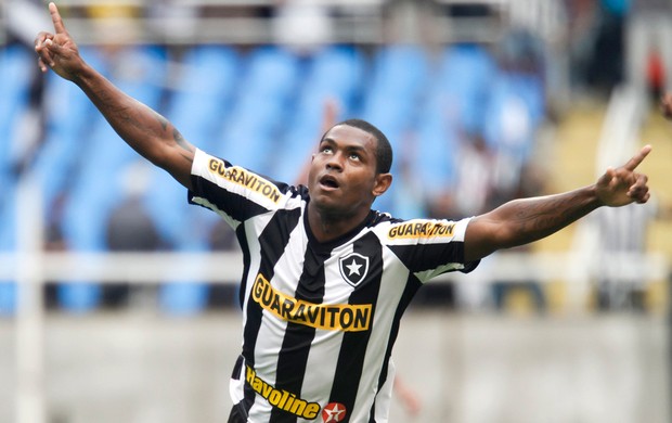 Jobson gol Botafogo (Foto: Ide Gomes / Ag. Estado)