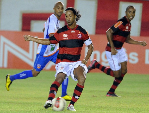 ronaldinho gaucho duque de caxias x flamengo (Foto: FlaImagem)