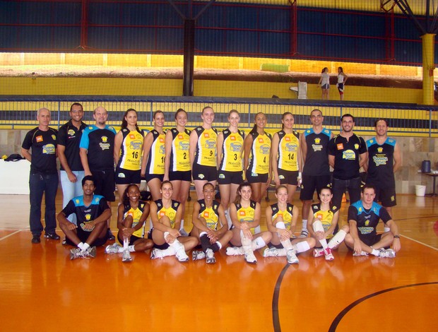 Praia Clube campeão do Mineiro Feminino de Vôlei (Foto: Divulgação/Praia Clube)