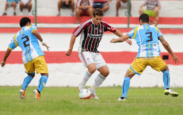 rafael moura Fluminense x macaé (Foto: Dhavid Normando/Photocamera)