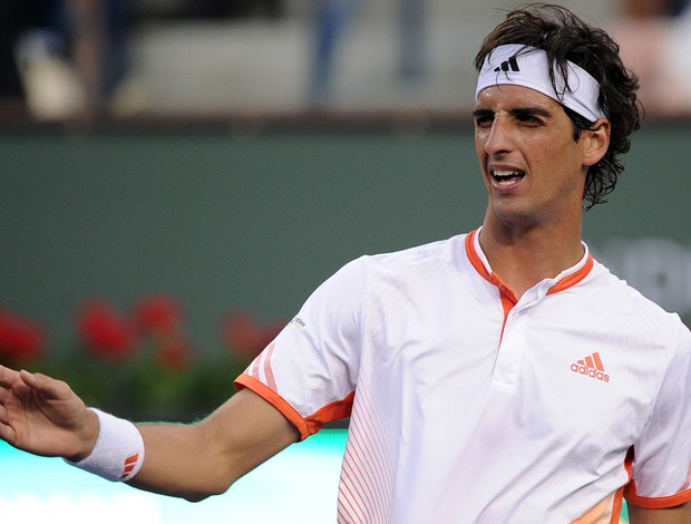 Thomaz Bellucci tênis Indian Wells oitavas (Foto: AFP)