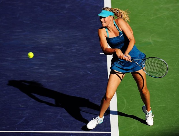 Maria Sharapova tênis Indian Wells quartas (Foto: AFP)