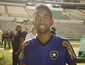 Cidinho, jogador do Botafogo (Foto: Rammom Monte)