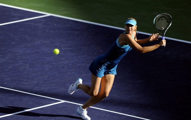 Maria Sharapova, em Indian Wells (Foto: EFE)