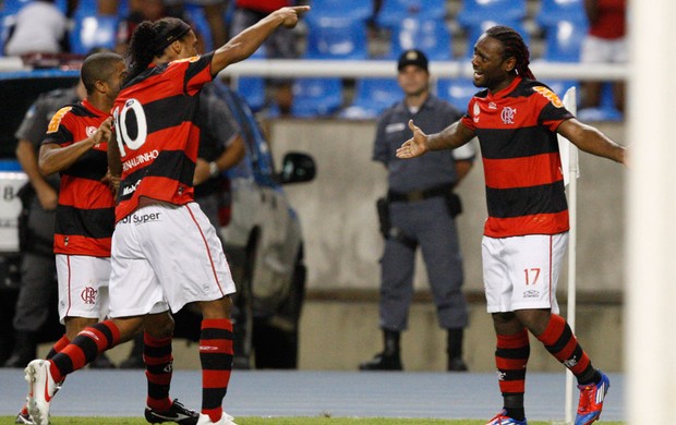 Vagner Love gol Flamengo (Foto: André Portugal / VIPCOMM)