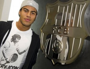 Rafinha, filho de Mazinho, renova com o Barcelona (Foto: Siteo oficial do Barcelona)