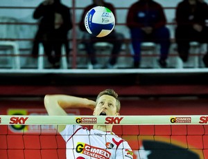 gustavo vôlei Cimed/SKY x Volta Redonda (Foto: Hermes Bezerra/Cimed/SKY)