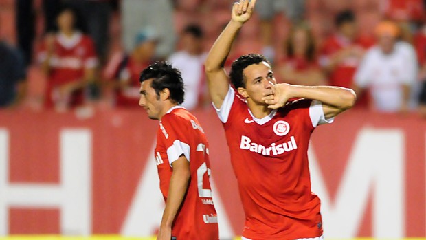 Leandro Damião (Foto: Alexandre Lops/Divulgação Inter)