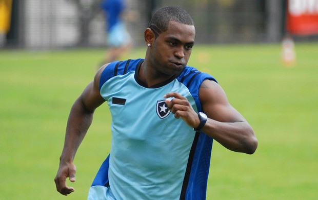 Jobson treino do Botafogo (Foto: Agência O Globo)