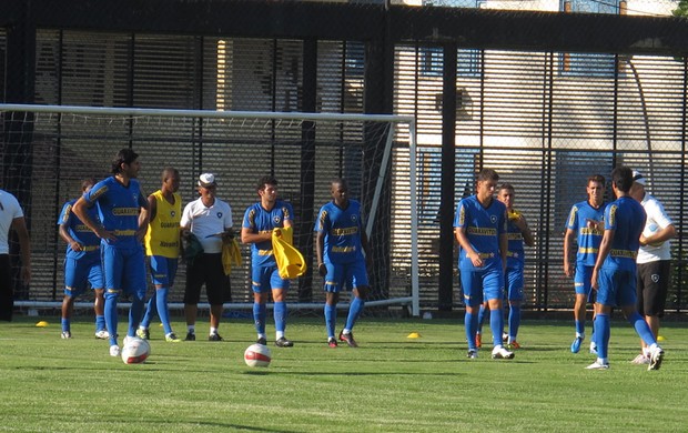 treino botafogo (Foto: André Casado / GLOBOESPORTE.COM)