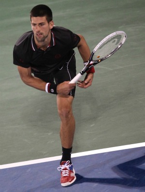 Tênis ATP de Dubai Novak Djokovic (Foto: AFP)