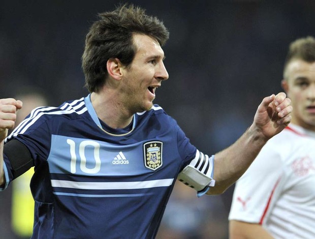 messi argentina x suíça (Foto: EFE)