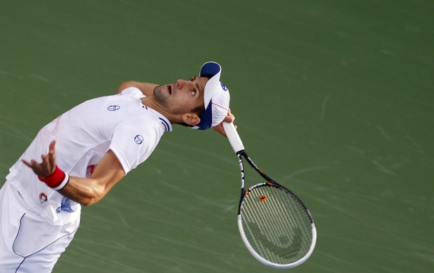 Novak Djokovic ATP de Dubai tênis (Foto: Reuters)