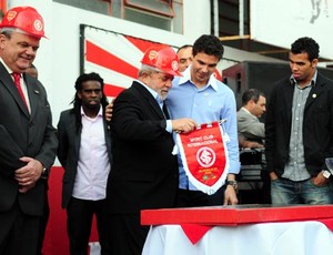 lula inauguração reforma do beria-rio (Foto: Divulgação)