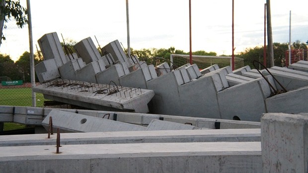 Beira-Rio em obras (Foto: Diego Guichard/GLOBOESPORTE.COM)