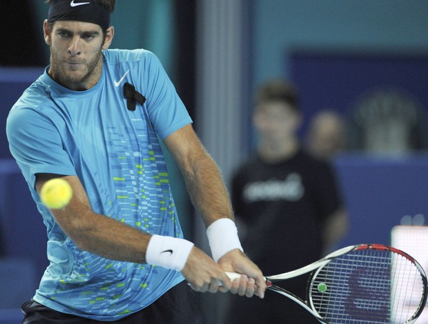 Juan Martín del Potro tênis Marselha quartas luto (Foto: AFP)