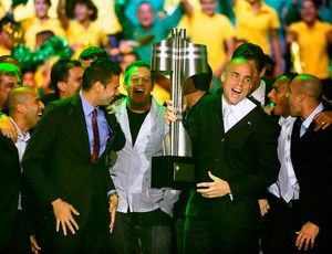 corinthians festa taça prêmio craque do brasileirão (Foto: Marcos Ribolli/GLOBOESPORTE.COM)