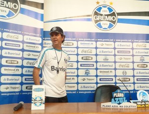 Técnico Caio Júnior, do Grêmio (Foto: Tomás Hammes/Globoesporte.com)