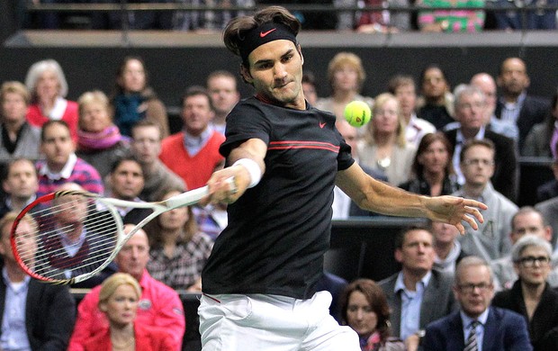 tênis federer atp de Roterdã (Foto: Agência AP)