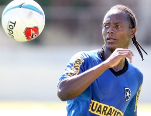 Andrezinho no treino do Botafogo (Foto: Ivo Gonzalez / Agência O Globo)