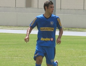 Herrera treino Botafogo (Foto: André Casado)