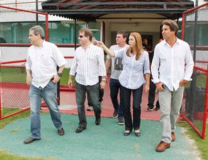 gávea visita patricia amorim (Foto: Rafael Ribeiro / CBF)