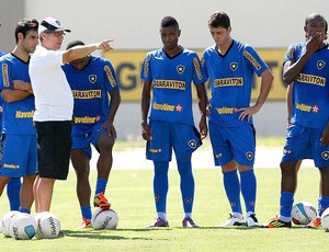 Oswaldo de Oliveira no treino do Botafogo (Foto: Fabio Castro / Divulgação Agif)