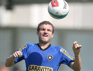 Marcelo Mattos no treino do Botafogo (Foto: Satiro Sodré / Divulgação Agif)