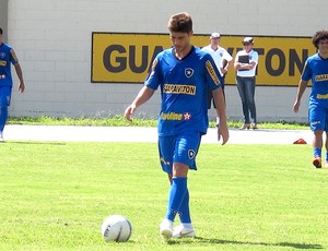 fellype gabriel botafogo treino (Foto: André Casado / Globoesporte.com)