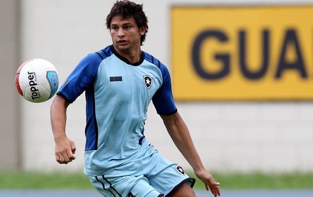 elkeson botafogo treino (Foto: Satiro Sodré / Agência Estado)