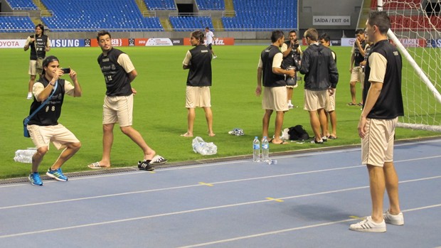 Real Potosi no Engenhão (Foto: Thales Soares/Globoesporte.com)