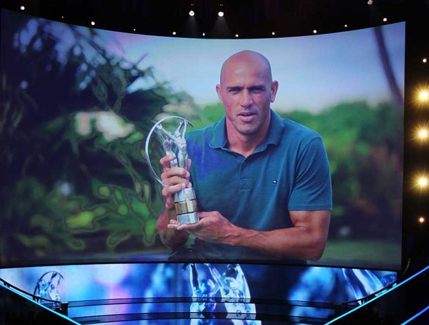 Kelly Slater prêmio Laureus (Foto: Getty Images)