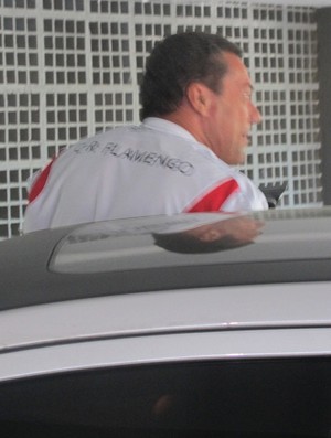 vanderlei luxemburgo chega pra ser demitido flamengo (Foto: Janir Junior/Globoesporte.com)