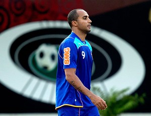 Deivid no treino do Flamengo (Foto: Alexandre Cassiano / Agência O Globo)