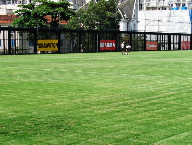 Gramado Botafogo General Severiano  (Foto: André Casado / GLOBOESPORTE.COM)