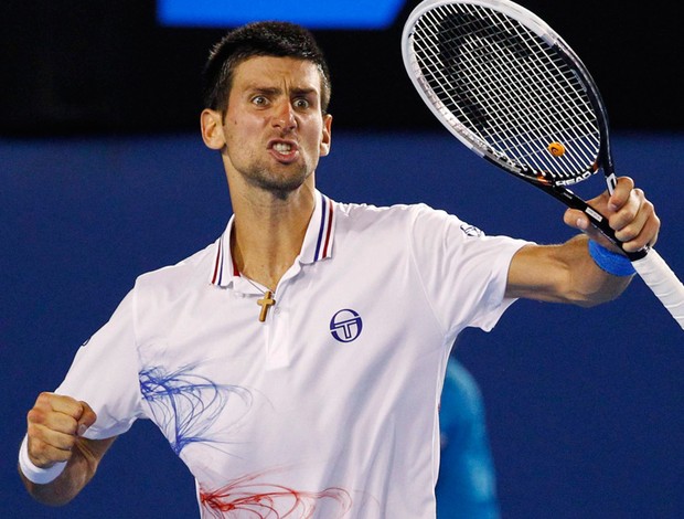 Novak Djokovic tênis Australian Open semifinal (Foto: Reuters)