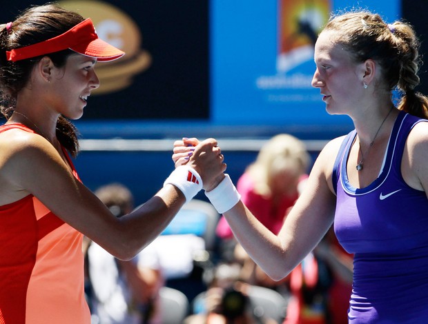 Petra Kvitova tênis Australian Open Ana Ivanovic oitavas (Foto: AP)