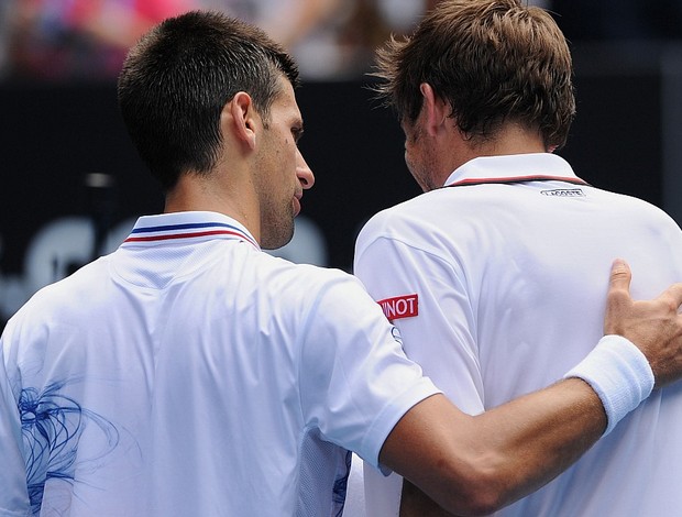 Novak Djokovic tênis Australian Open 3r Nicolas Mahut (Foto: AFP)