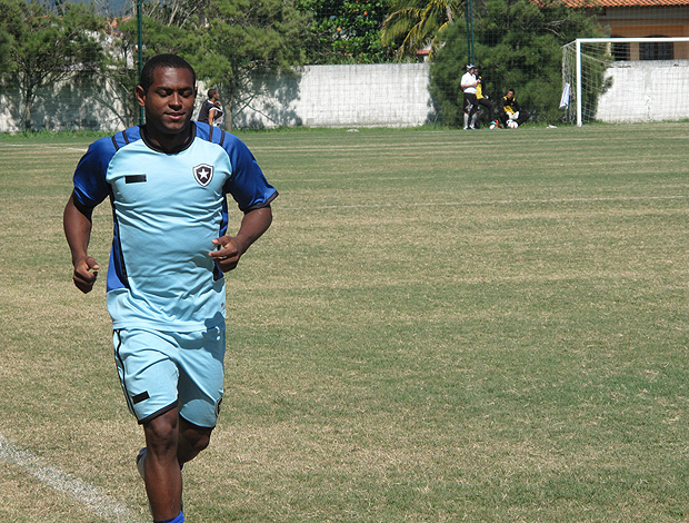 Jobson treino Botafogo (Foto: Thales Soares / Globoesporte.com)