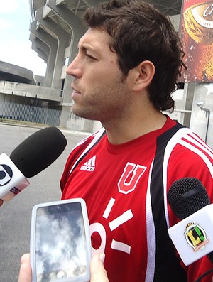 jose rojas universidad de chile engenhão (Foto: Mariana Kneipp / Globoesporte.com)