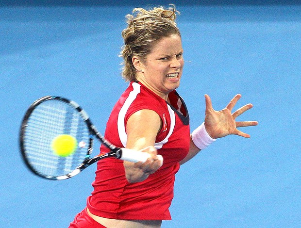 Kim Clijsters tênis Brisbane quartas (Foto: Getty Images)