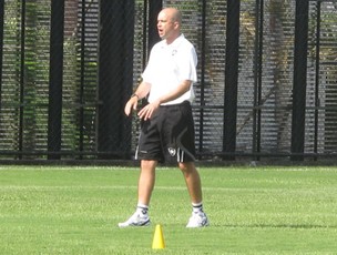 Preparador físico do Botafogo, Ricardo Henriques (Foto: Thales Soares/Globoesporte.com)