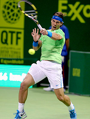 Rafael Nadal tênis Doha quartas (Foto: Reuters)