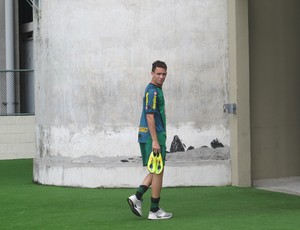 Caio botafogo treino (Foto: Thiago Fernandes / Globoesporte.com)