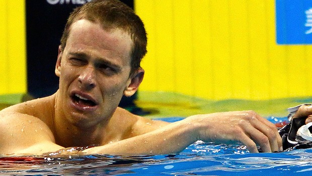 cesar cielo 50m borboleta mundial natação xangai (Foto: Agência Reuters)