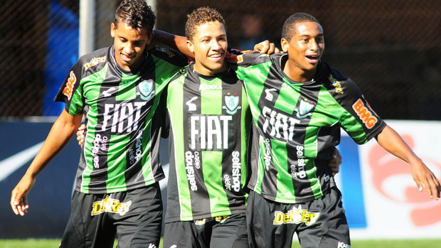 América-MG vence o Coritiba na semifinal do Brasileiro Sub-20 (Foto: Marcelo Campos/FGF)